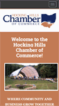 Mobile Screenshot of hockinghillschamber.com
